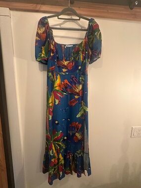 House of Harlow 1960 Tropical Print Midi Dress – Size XS